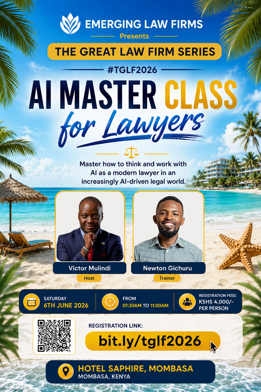 AI Master Class for Lawyers — Mombasa